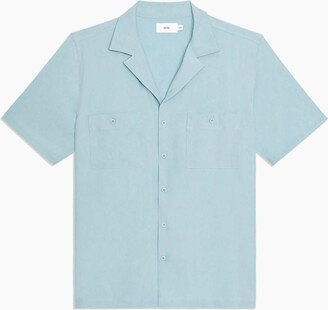 Men Versatility Camp Shirt In Hazy Cloud