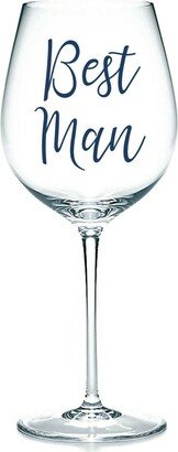 Best Man - Vinyl Sticker Decal Labels For Glasses, Mugs. Wedding, Gift, Couple