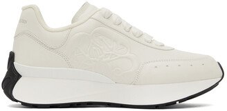 White Sprint Runner Sneakers