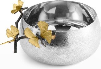 Butterfly Ginkgo Serving Bowl