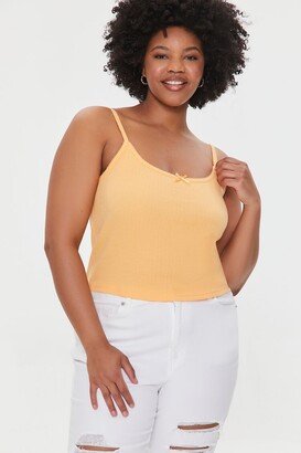 Plus Size Bow Cropped Cami