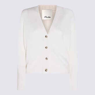 White Cashmere Cardigan