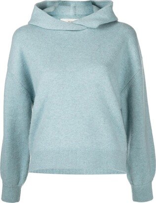 Wool-Cashmere Hooded Jumper-AB