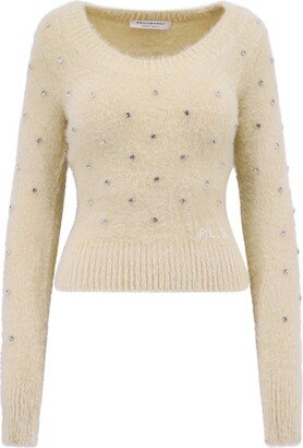 Embellished Crewneck Jumper-AA