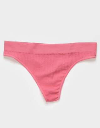 Seamless Textured Thong