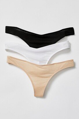 Organic Thong 3-Pack Bundle by at Free People