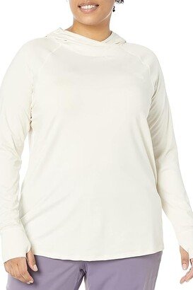 Plus Size Class V Water Hoodie (Gardenia White) Women's Clothing