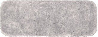 22x60 Finest Luxury Ultra Plush Washable Bath Rug Platinum Gray