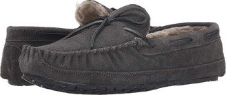 Casey Slipper (Charcoal) Men's Moccasin Shoes