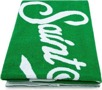 Beach Towel With Green Frame