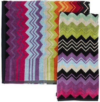 MISSONI HOME COLLECTION Set of 2 Giacomo cotton towels