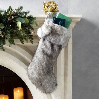 Faux Fur Stocking