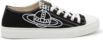 Orb Printed Low-Top Sneakers-AA