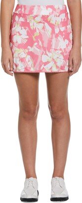 Pga Tour Pga Women's Ruffled Mini Tummy-Control Golf Skort