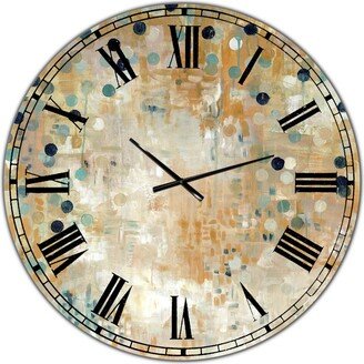 Designart Take It Under Consideration 2 Large Modern Wall Clock - 36 x 36