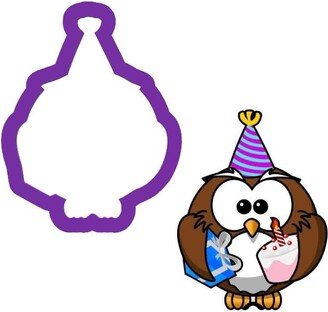 Party Owl Cookie Cutter - Cutters Birthday Animal Fondant