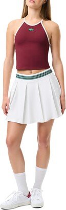 Performance Pleated Piqué Tennis Skort