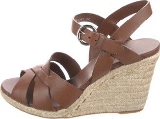 Leather Espadrilles-AX