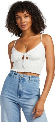 Juniors' Ray Of Sun Pointelle Cami Top