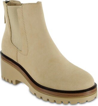 Women's Sefi Chelsea Zipper Lug Sole Booties