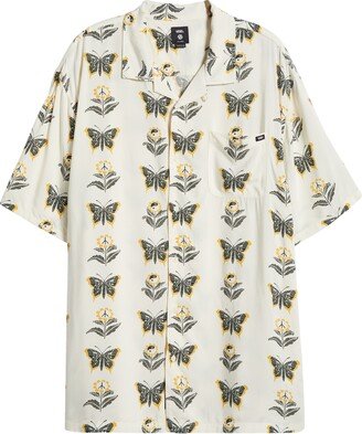 Brink Butterfly Floral Short Sleeve Camp Shirt