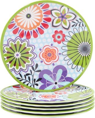 Carnaby Melamine Salad Plate, Set of 6