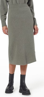 Daveney Wool Midi Skirt