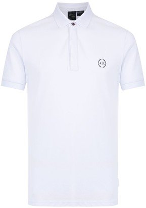 Logo-Print Polo Shirt-AA