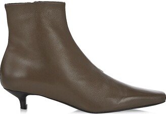 The Slim 50MM Leather Ankle Boots