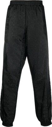 Monogram-Jacquard Track Pants-AA