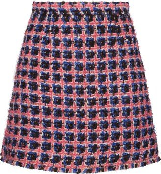 A-Line High-Rise Mini Skirt-AA