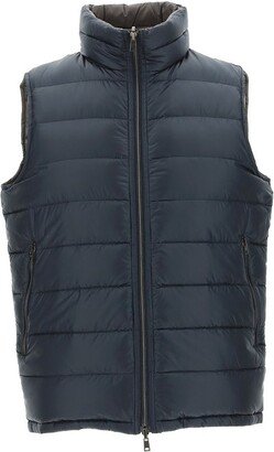 Reversible Zipped Down Gilet