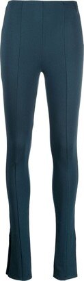 Split-Cuff Skinny Trousers-AB