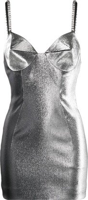 Metallic Minidress