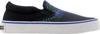 Wings Printed Slip-On Sneakers-AC