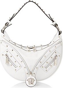 Repeat Studded Leather Hobo Bag