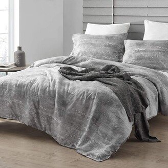 Byourbed Brucht Designer Supersoft Oversized Comforter - Icelandic Crevasse - White/Gray