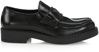 Spazzolato Leather Loafers