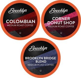 Brooklyn Bean Roastery Brooklyn Beans Coffee Pods for Keurig K-Cups Brewer, Medium Roast Variety Pack 40 Count