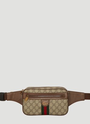 Ophidia Gg Logo Belt Bag - Man Belt Bags Beige M