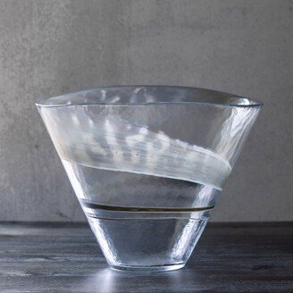 Jagger Murano Glass Bowl - 12L x 9W x 9H