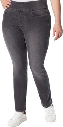 Plus Size Amanda Pull-On Jeans, in Regular & Short