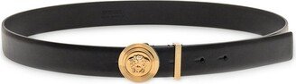 Medusa Logo Buckle Belt