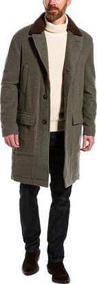 Wool & Cashmere-Blend Overcoat