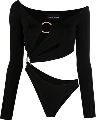 Bodysuit with cut out details