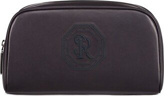 Saddle Soft Calfskin Leather Toiletry Bag