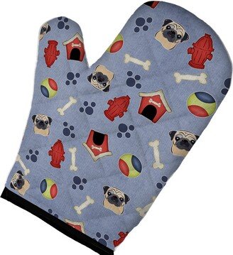 Dog House Collection Fawn Pug Oven Mitt