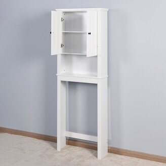 Wooden Bathroom Storage Cabinet with a Adjustable Shelf