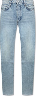 ‘Fit 4’ Straight Leg Jeans - Blue