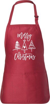 Merry Christmas Apron, Apron For Christmaa Baking, Aprons